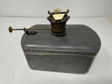 nice original Handlan railroad switch or marker light lamp fount w/ burner