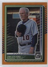 2025 Panini Donruss Optic Orange Prizm 19/199 Jim Leyland #63 HOF d4v
