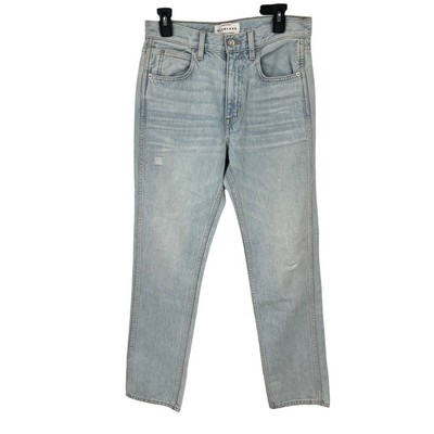 Slvrlake jeans Virginia slim straight leg denim blue size 28 