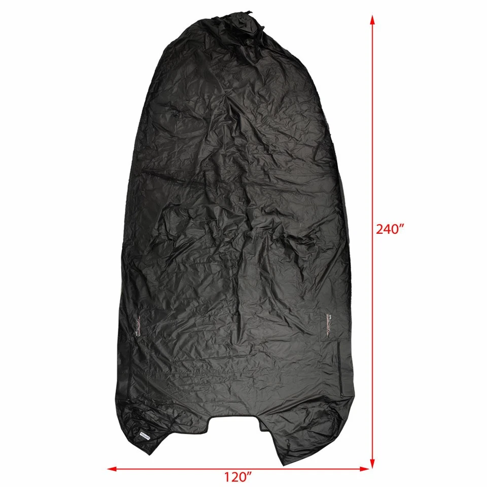 Yar-Craft Boat Travel Cover | 209 TFX Aurora Canvas Black - Imagem 4 de 4