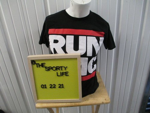 VINTAGE RUN-DMC CLASSIC LOGO MEDIUM BLACK T-SHIRT 2013 JAYMASTER JAY HIP HOP RAP - Picture 2 of 10