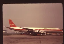 Dupe 35mm airline slide TAE DC-8-30 EC-CCN Buy 4+ save 20%