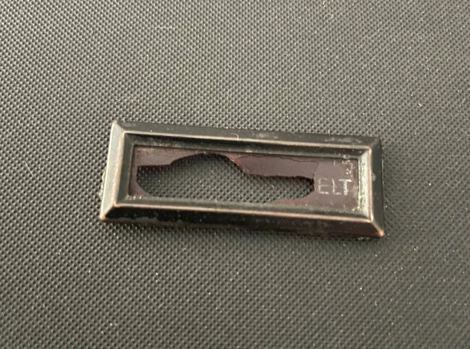 FORD MUSTANG COUGAR 1971 1972 1973 CIERRE CINTURÓN DE SEGURIDAD LUZ DE ADVERTENCIA REPRO DELANTERO Foto 2 de 4