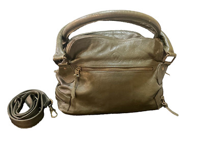 Wanderers Travel Co. The Manhattan Handbag Classic Olive SOFT Leather