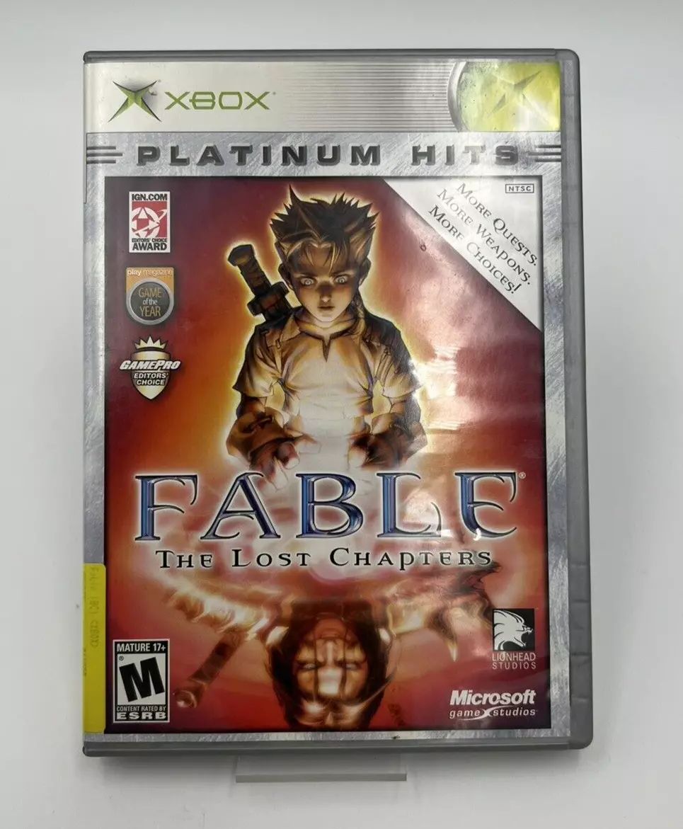 Fable The Lost Chapters Xbox Game For Sale