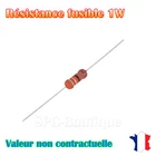 Resistor metal fuses 0.33 Ohms 1 Watt (10 pieces)