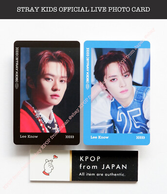 Stray kids Live Photo Japan Official Photocard set A + B social