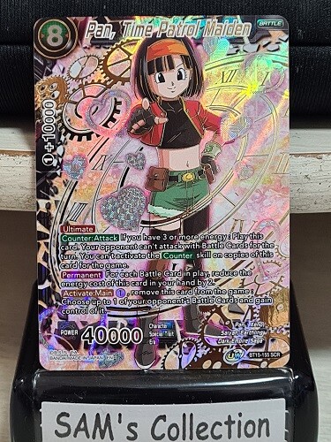 Pan, Time Patrol Maiden BT15-155 SCR Saiyan Showdown DBS | eBay