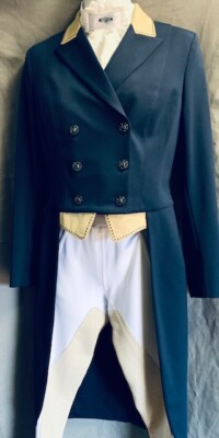 Animo Lageo Custom Tailcoat in Navy IT 42