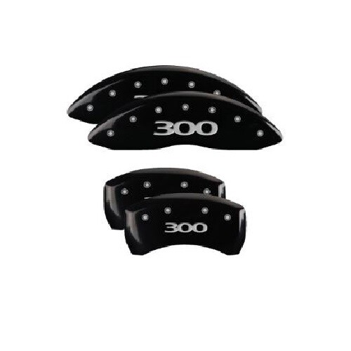 MGP Black Aluminum Caliper Covers for 1119 Chrysler 300 Touring