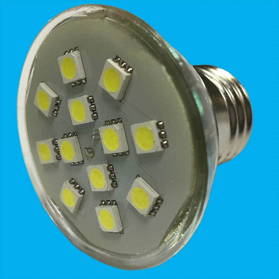 4x 3W ES E27 Epistar SMD 5050 LED Spot Light Bulbs 2700K Warm White Lamps - Image 2 of 4