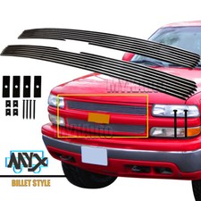 Fits 1999-2002 Chevy Silverado 15001500hd2500 Main Upper Chrome Billet Grille
