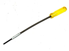 VINTAGE HENCO FLEXIBLE HEX DRIVE CARBURETOR SCREWDRIVER, 187, JAPAN