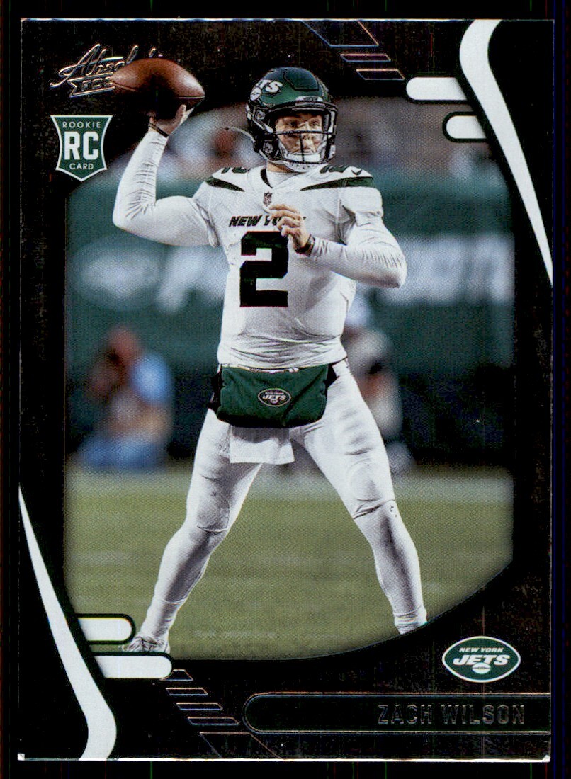 2021 Panini Absolute RC Rookie Zach Wilson New York Jets #102