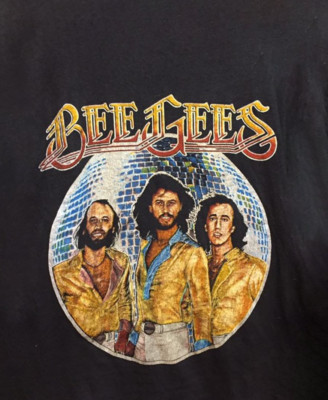 SALE Bee Gees Band 1979 Tour Cotton Black Men S-234XL T-Shirt