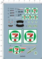 Detail Up HG 1/144  7-11 711 RX-78-2 ver 35th Seven Eleven  GDM  RG Water Decal