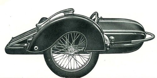 Steib, S350, BW, Beiwagen, Seitenwagen - Bild 4 von 4