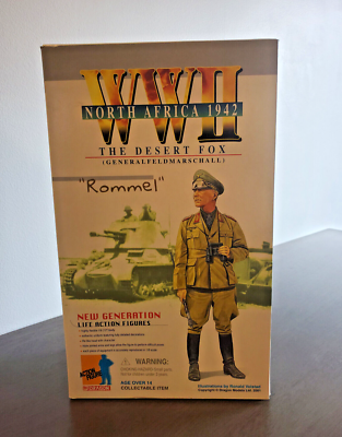 DRAGON WWⅡ NORTH AFRICA 1942 Rommel IRWIN ROMMEL DRAGON GERMAN WW 2 AFRIKA KORPS NORTH AFRICA 1942