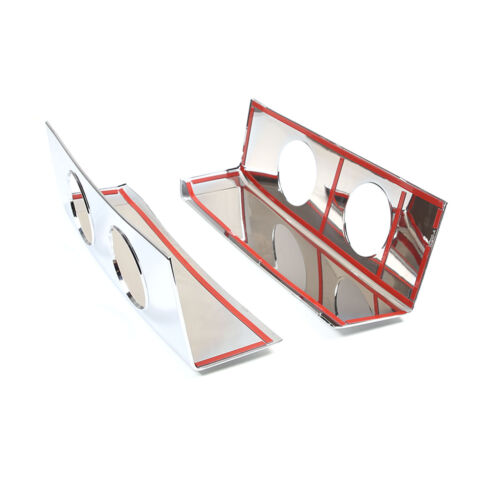 Lámpara cubierta trasera cromada plateada ABS para automóvil para Hummer H3 2005-2009 - Imagen 7 de 20
