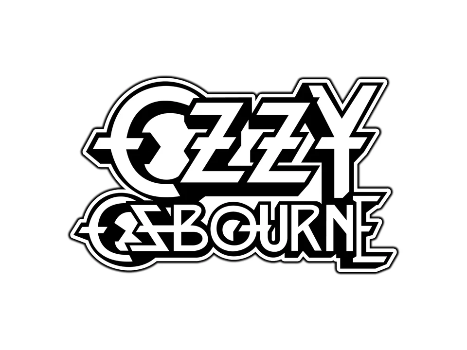 Ozzy Osbourne Logo #1 Sticker Waterproof Vinyl Decal Die-Cut Laptop Car