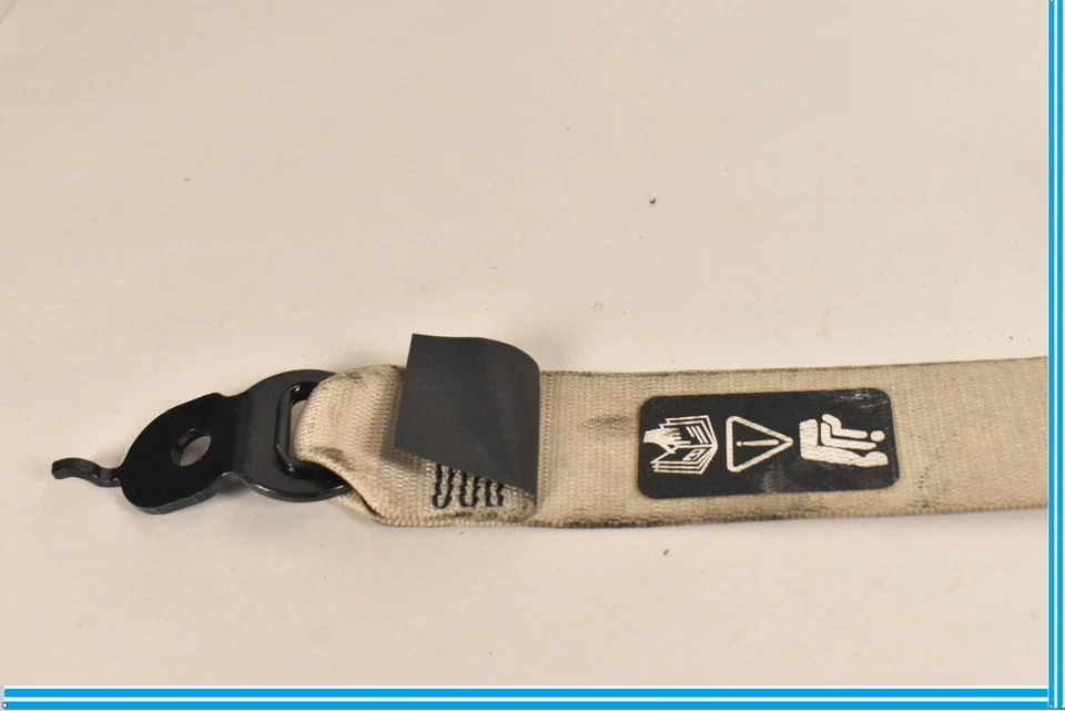 CINTURÓN SEGURIDAD TRASERO CONDUCTOR IZQUIERDO BMW F02 F01 750LI 760LI 750I 740LI MONTAJE OEM Foto 3 de 4