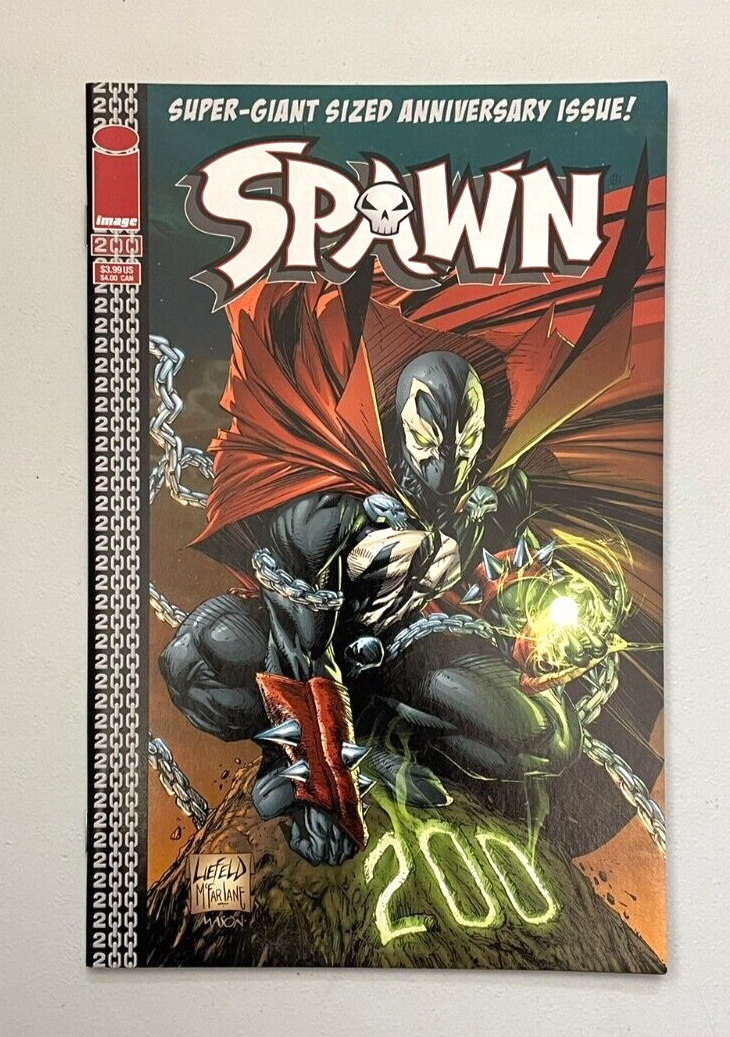 SPAWN #200 NEAR MINT 2011 TODD MCFARLANE LIEFELD COVER IMAGE