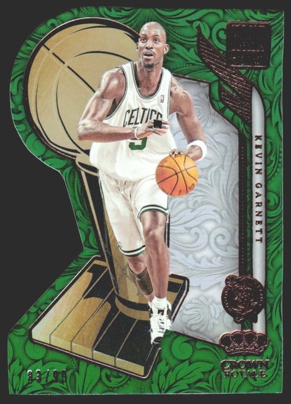 2023-24 Panini Crown Royale Hand Crafted 83/99 Kevin Garnett #1 JW1