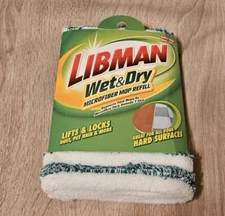 Libman Commercial 119 Microfiber Wet Dry Floor Mop Refill Microfiber Pad