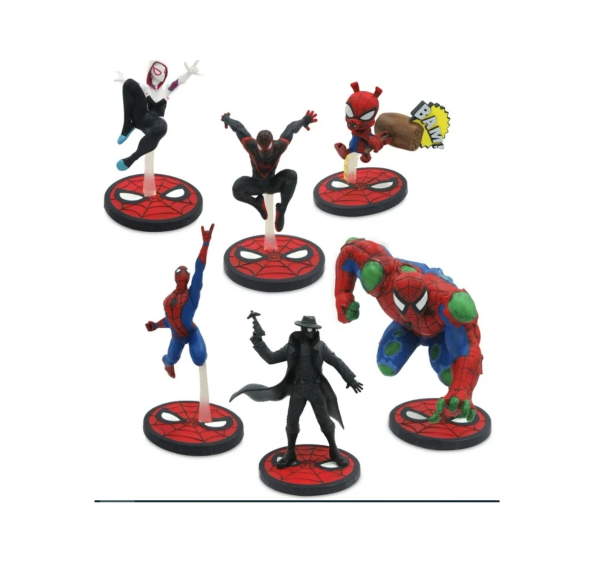 Disney Spiderman Figurine Set Marvel 6 Figurines Toy Age 3 eBay