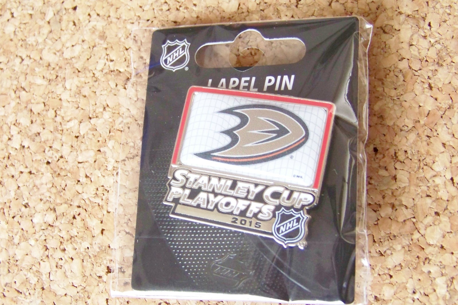 2015 Stanley Cup Playoffs pin NHL SC Anaheim Mighty Ducks