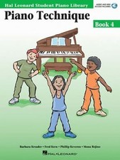 Piano Technique Book 4 Book with Audio and MIDI Access: Hal Leonard Student...