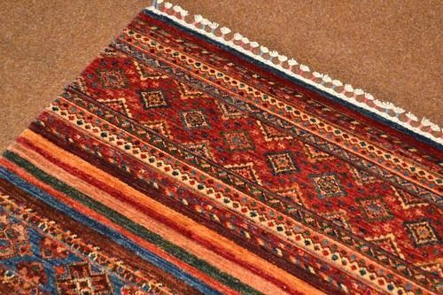 Handgeknüpfter Orientteppich Ariana aus Afghanistan Nr.79749 123x87cm - 第 7/11 張圖片