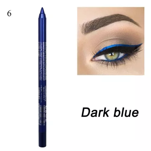 Matita eyeliner colorata 24 ore liquido alto pigmento lunga durata eye liner penna gel - Foto 19 di 110