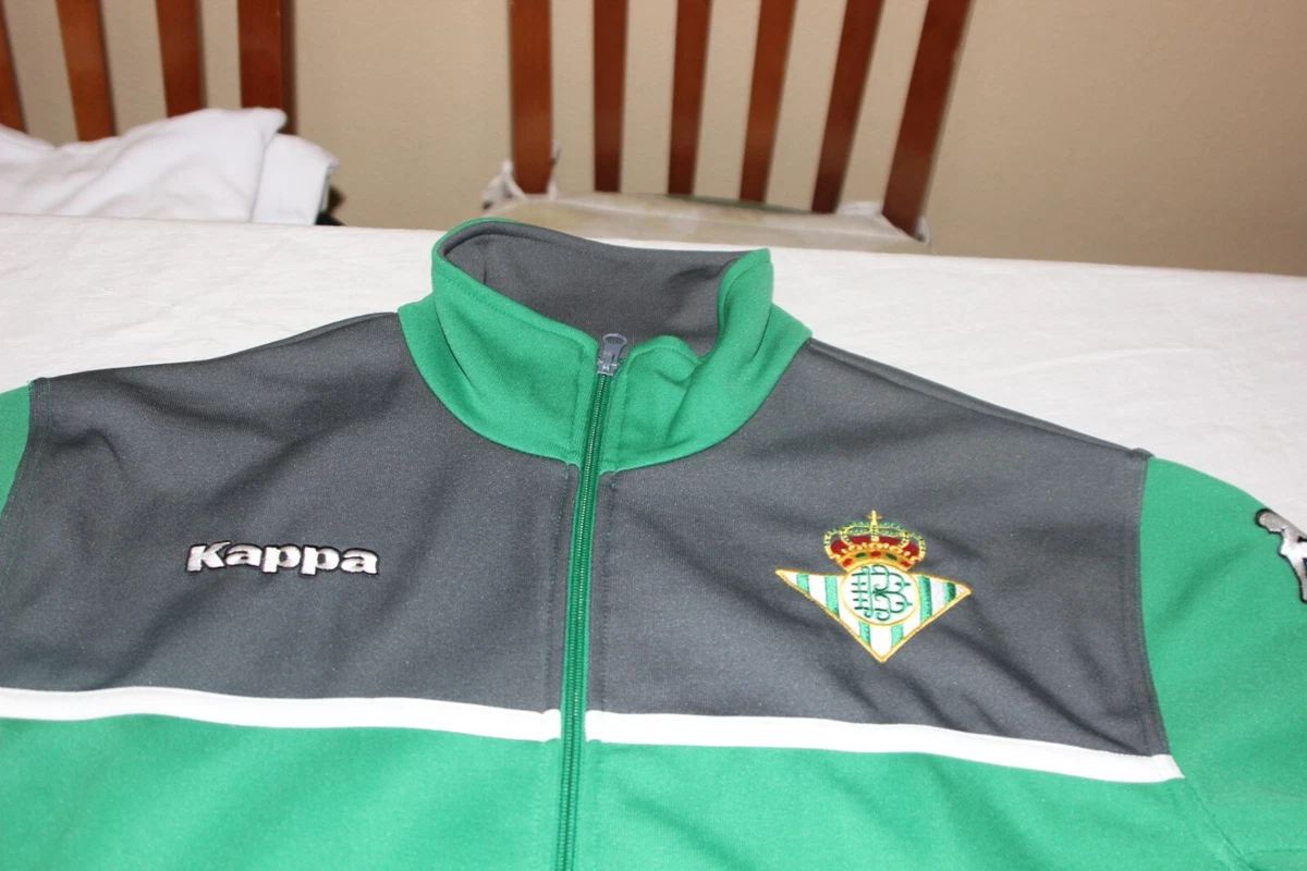 Upper Of Tracksuit Official Vintage of The Real Betis Brand kappa Size XL