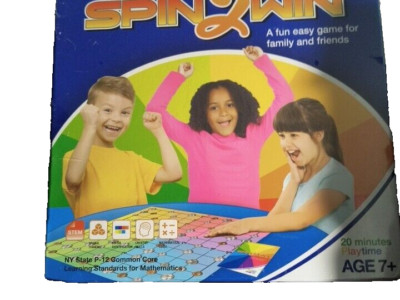 Play & Learn Math Logic Spin 2 Win Game STEM