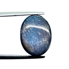 13.55 Cts Natural Unheated Sapphire 15.5x12mm Oval Loose Cabochon Gemstone