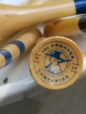 LOT OF 50  HARD  WOOD GOLF TEES THE ANDOVER COMPANIES 2.75"