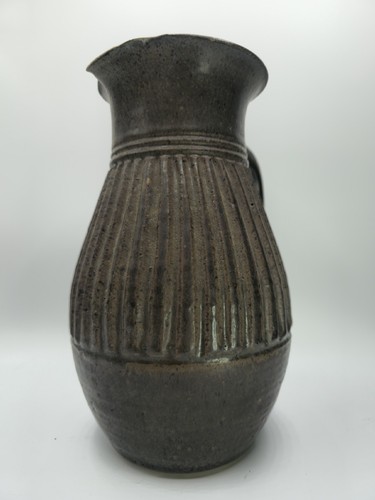 Brocca ceramica Charles Counts gres firmata 9,5 pollici - Foto 5 di 24