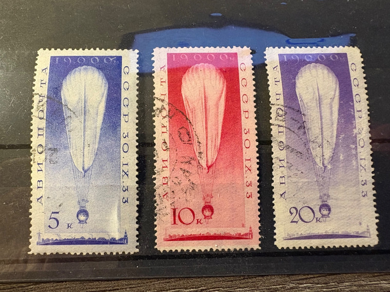 Russia Scott C37-C39 Used Set