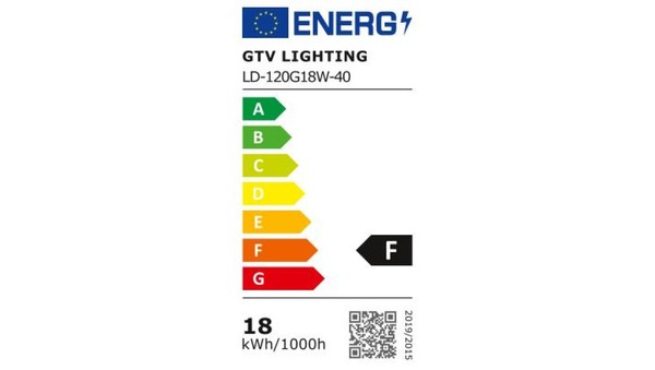 ŻAróWka Led E27 G120-GLOB 18W 1600Lm 4000K AC220-240V 360St. LD-120G18W-40 GTV-image