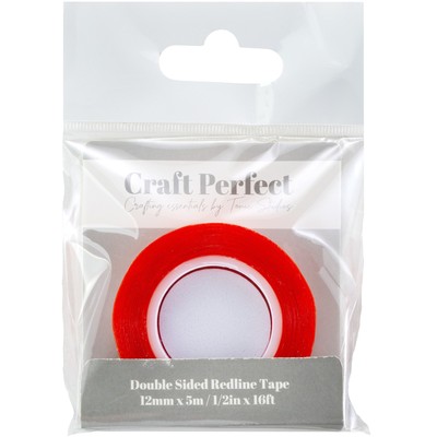 3er-Packung - Craft Perfect Redline Band 0,47 Zoll x 5,5 Yard - transparent - 9733E