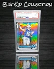 2021 Bowman University Bo Nix 1st Bwmn Chrome Prospects PSA 9