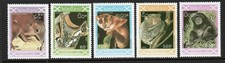Laos 1993 Mammals set SG 1339-1343 Mnh. (R2902)