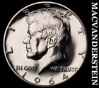 1964 Silver Kennedy Half Dollar - Choice Gem Proof  Lustrous  #J10000