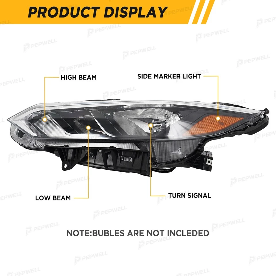 For Nissan Sentra S/SV 2024-2025 Models Left Driver Side Halogen Headlight Lamp - Imagem 2 de 4