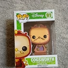 Funko Pop! Vinyl Cogsworth Disney Beauty and the Beast #91 Series 6 Figure