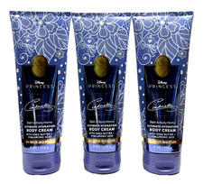3 BATH BODY WORKS DISNEY PRINCESS CINDERELLA BODY CREAM 8 OZ SHEA HYDRATION