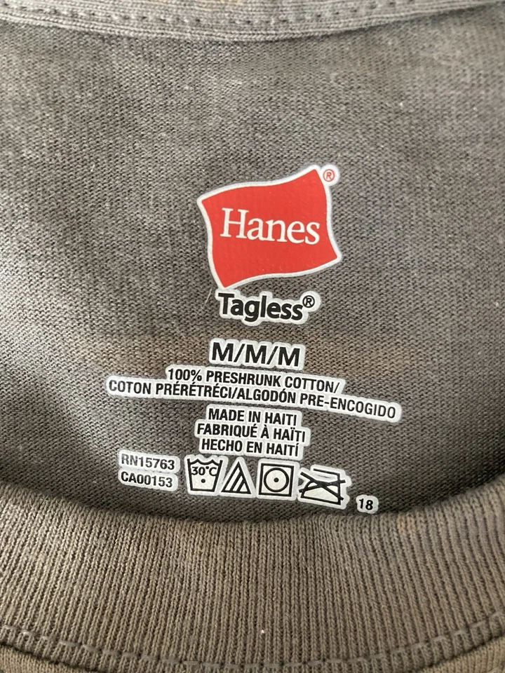 Hanes Just A Cat T-Shirt Women's Medium Grey Short Sleeved - Image 2 of 4