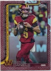 2025 Topps Chrome - Jayden Daniels #295 Football Leather Washington Commanders