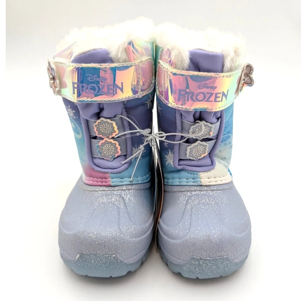 Botas de invierno de piel sintética Anna & Elsa Frozen 2 de Disney para niñas pequeñas talla US7D EU23 Foto 2 de 4